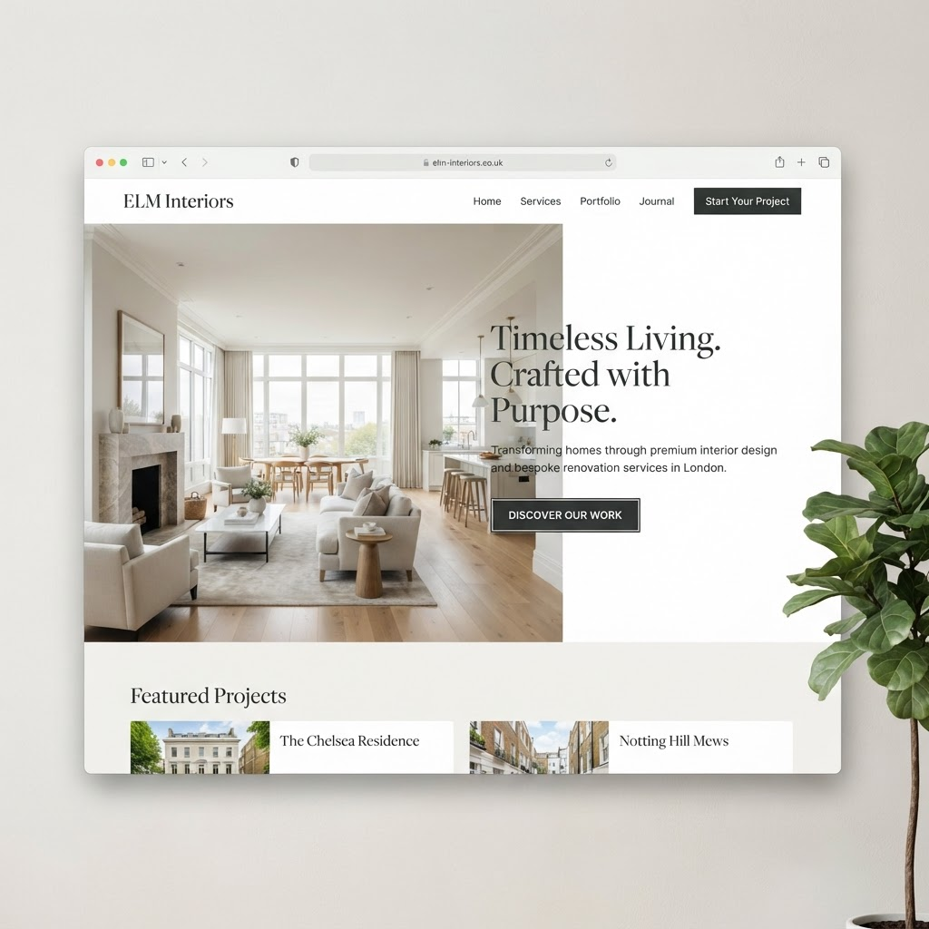 Website — Home renovation