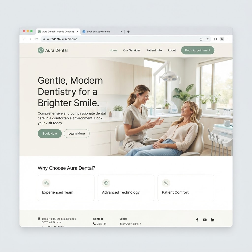 Website — Dental clinic